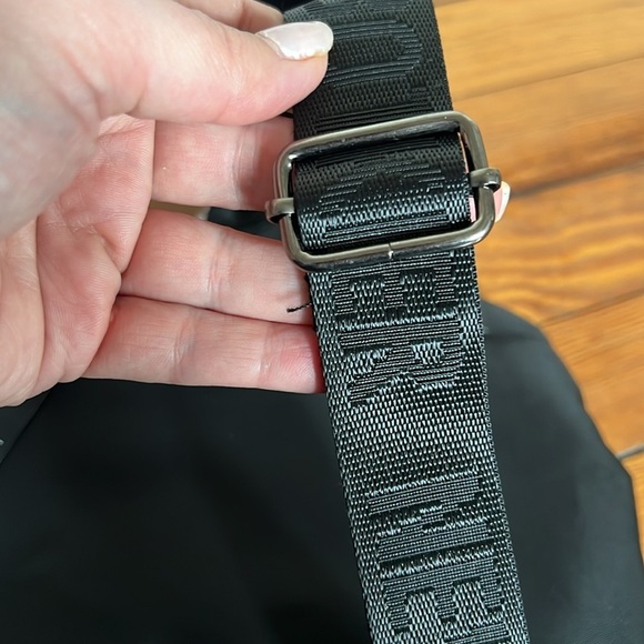 Botkier Mini Trigger Backpack in Black with Dual Zippers and Adjustable Straps - Picture 9 of 9